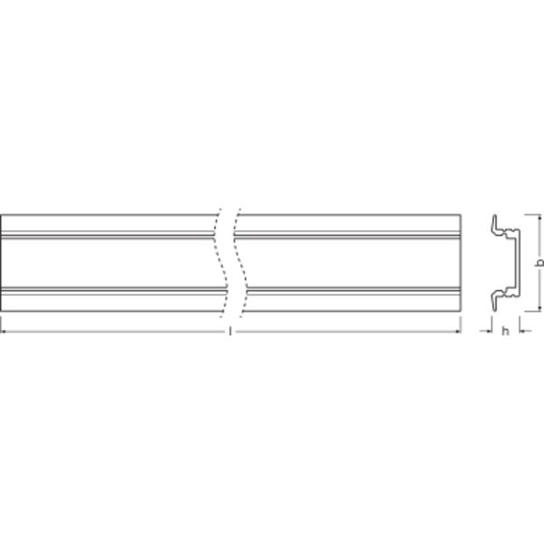 Flat Profiles for LED Strips -PF03/UW/25X7/12/2 image 5