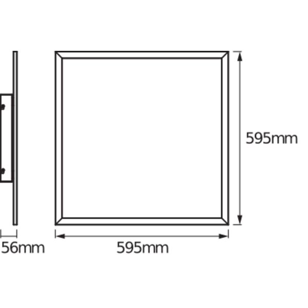 SMART+ Planon Plus RGBW 600x600mm RGB + W image 9