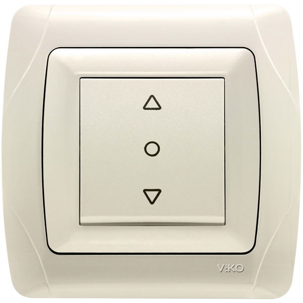 Carmen Beige One Button Blind Control Switch image 1