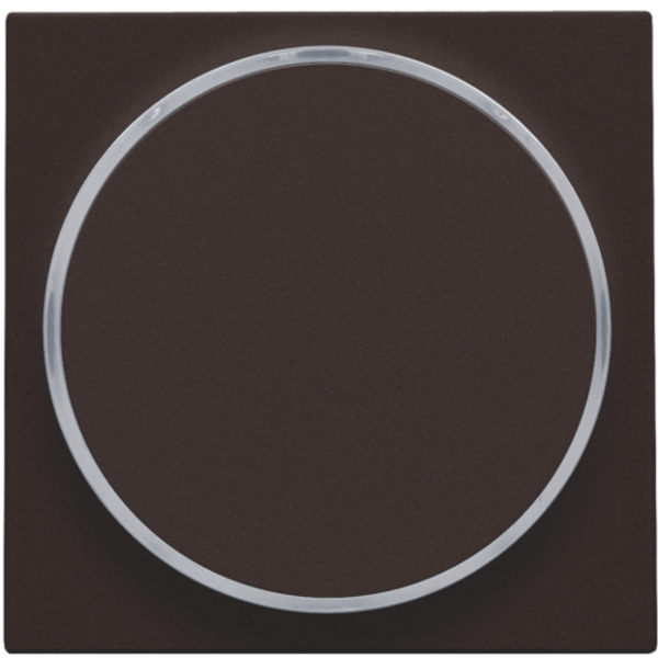 Finishing set with transparent ring without symbol for 6A push button image 1