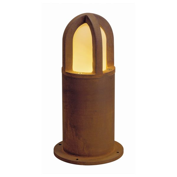 RUSTY CONE 40 outdoor lumin., E27 max.11W, IP54, rusted iron image 2