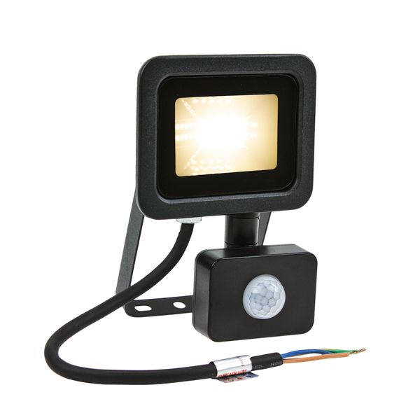 NOCTIS LUX 2 SMD 230V 10W IP44 WW black with sensor image 25