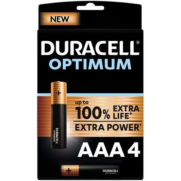 DURACELL Optimum MN2400 AAA BL4 image 1