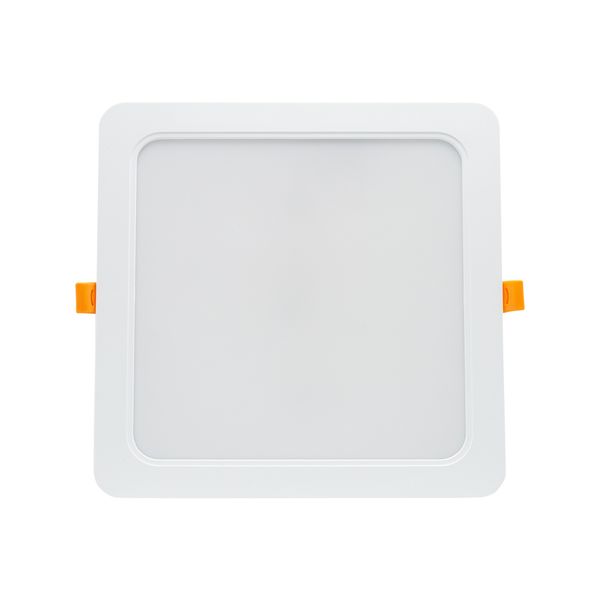 DURE 3 DOWNLIGHT 24W NW 230V 110DEG IP54 IK06 220X220X34 WHITE SQUARE INTEGRATED DRIVER image 1