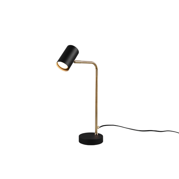 Marley table lamp GU10 matt brass/matt black image 1