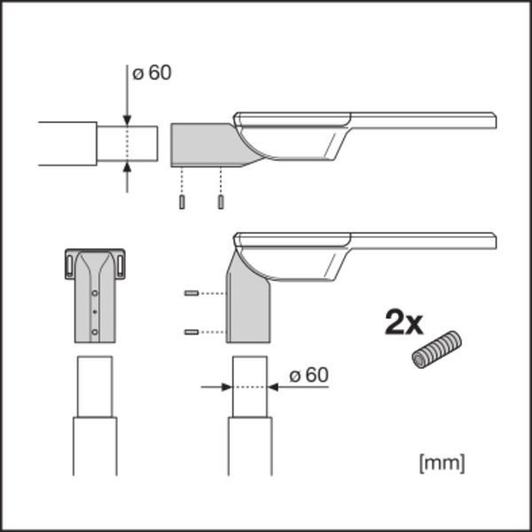 STREETLIGHT FLEX SMALL RV25ST P 25W 730 WAL image 13