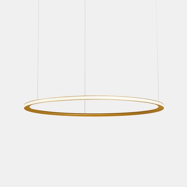 Pendant Circular Outward ø3000 Recessed LED 177W 6990lm 2400K Gold image 1