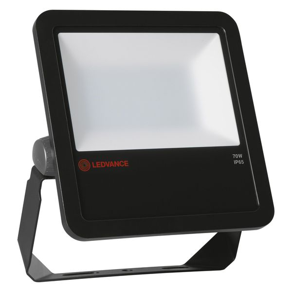 FLOODLIGHT 70 70 W 3000 K IP65 BK image 1