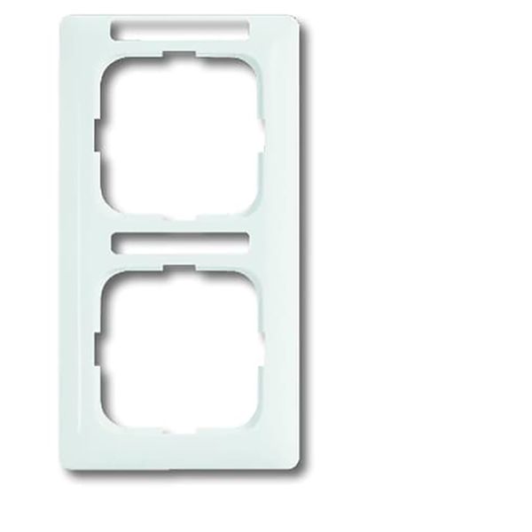 1722 NSKA-214 Cover Frame SI/Reflex SI Alpine white image 1