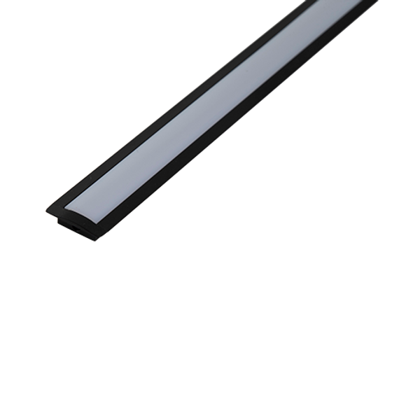 2m Recessed Profile 25x8mm IP20 Black image 3