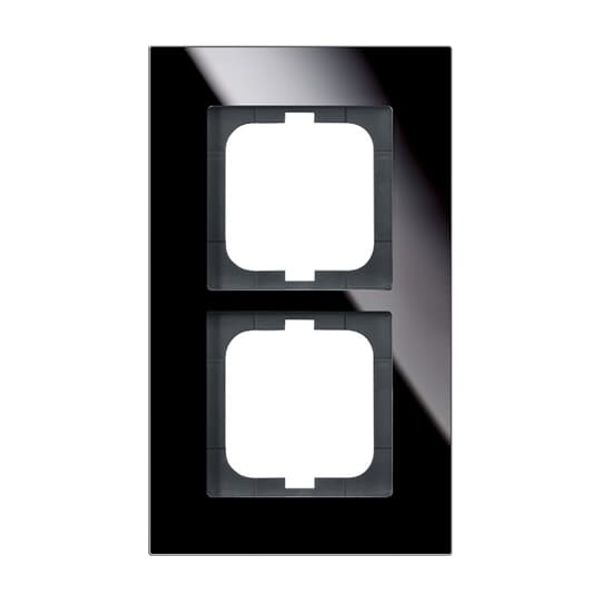 1723-825 Cover Frame carat® glass black image 3