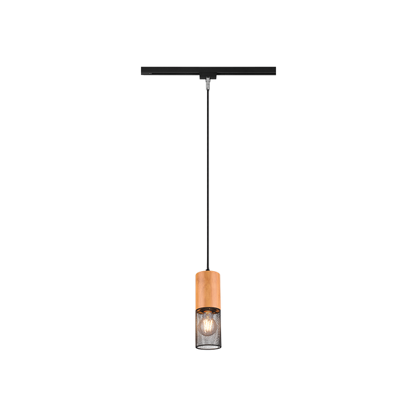 DUOline Tosh pendant 1-pc E27 matt black image 1