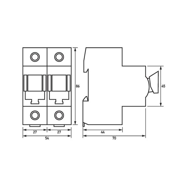 Cover kit 4-gang, complete A404TSACH image 6