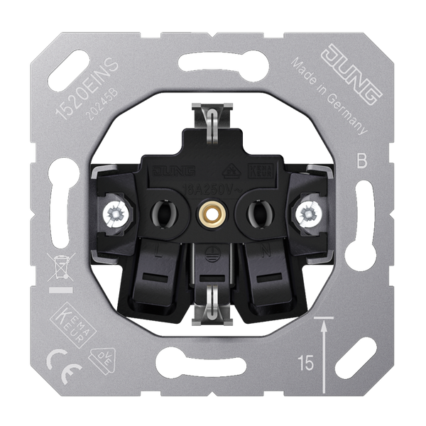 SCHUKO® socket insert 1520EINS image 1