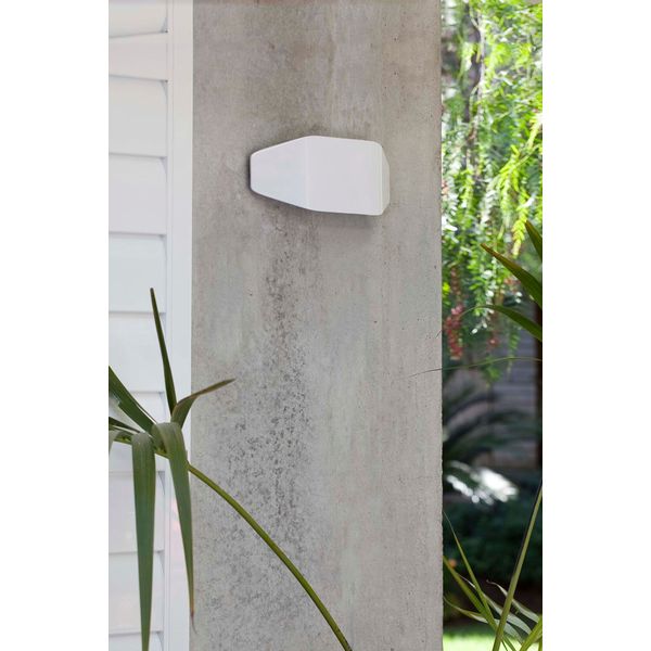 FUTURE WHITE WALL LAMP 1 X E27 20W 5000K image 2