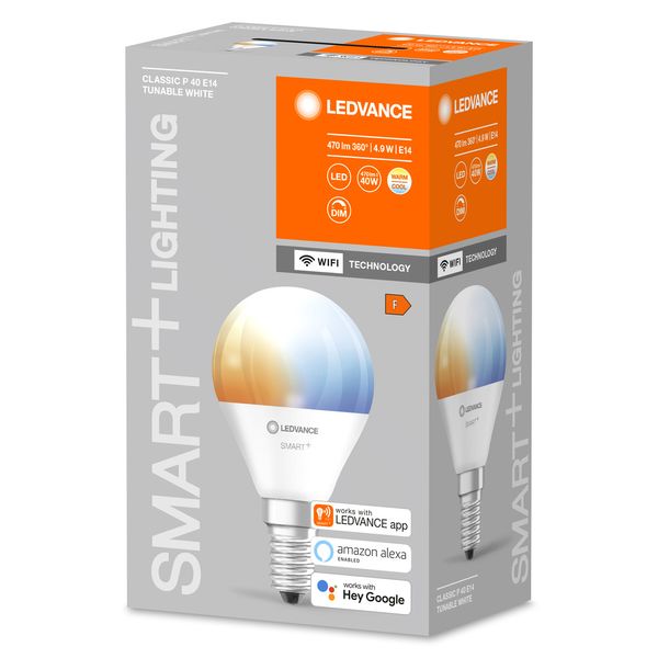 SMART+ WiFi Mini Bulb Tunable White 40 4.9 W/2700…6500 K E14 image 6