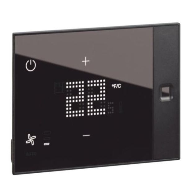 ROOM TEMPERATURE CONTROL 230V BLACK image 1