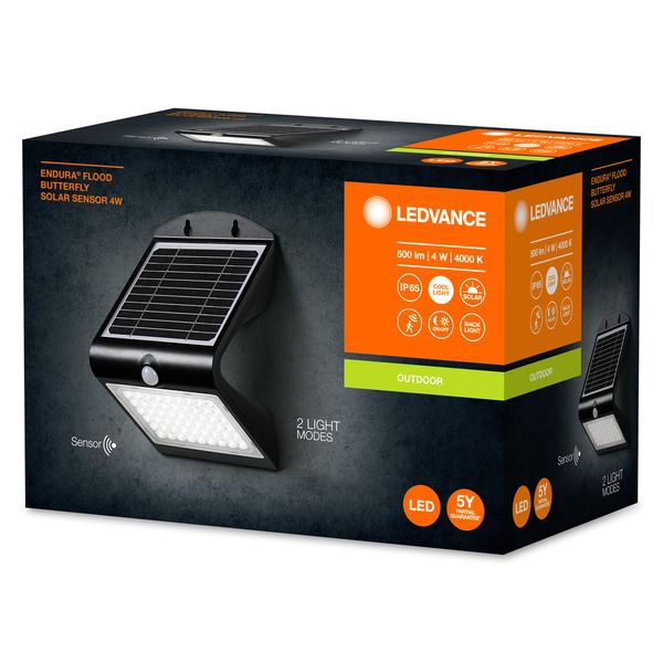 ENDURA Flood Solar Butterfly Solar Sensor 4W image 10