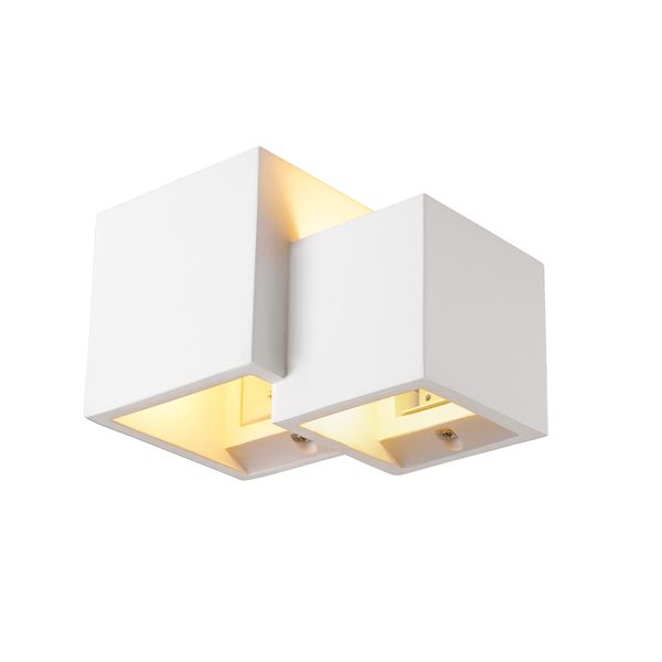 PLASTRA WL CUBES 15W 230V IP20 white image 1