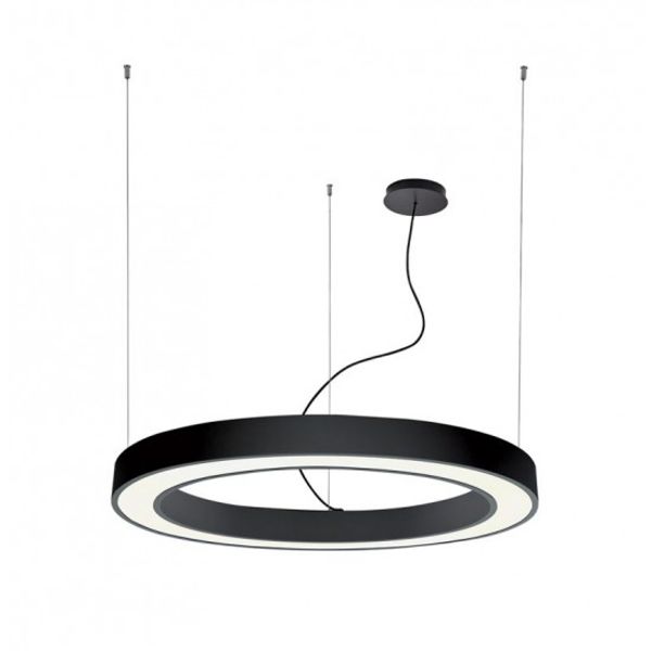 Suspended Black Ring D900 3000K  Dimmable image 1