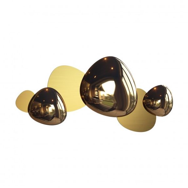 Modern Jack-stone Wall Lamp Gold image 3