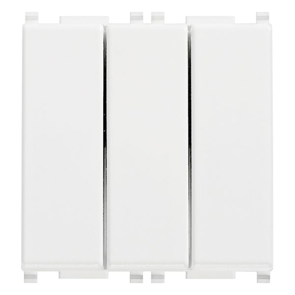 Three 1P 20AX 1-way switches white image 1