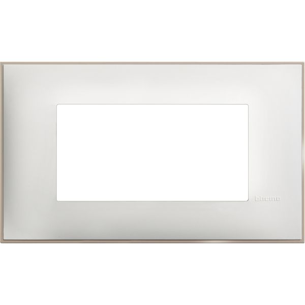 CLASSIA - COVER PLATE 4P WHITE SATIN image 1