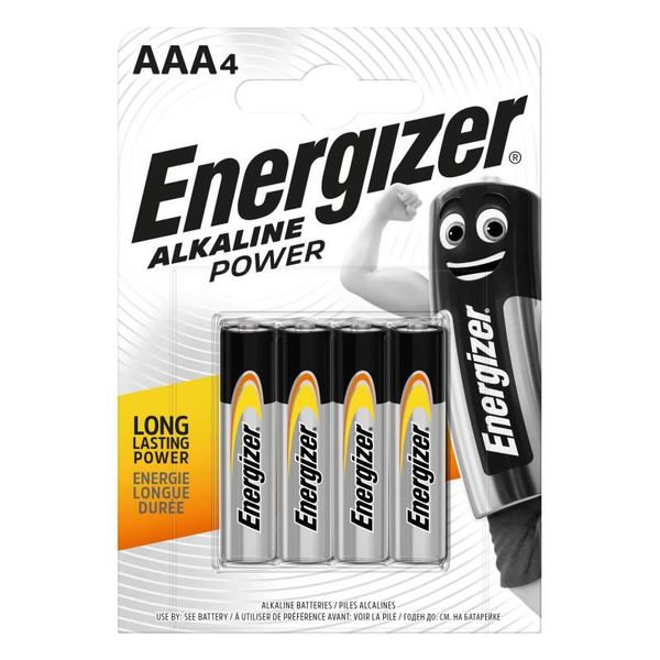 ENERGIZER Alkaline Power LR03 AAA BL4 image 1