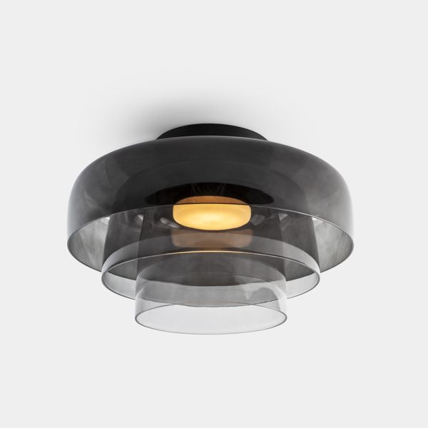 Ceiling fixture Levels Ceiling 3 Bodies Ø420mm + Ø320mm + Ø220mm LED 24.4W SW 2700-3000-4000K CASAMBI Black 1850lm image 1