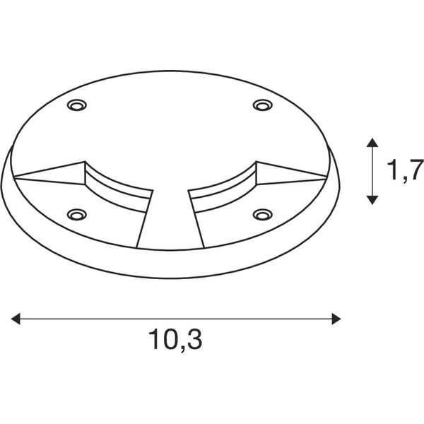 SMALL PLOT, Abdeckung 2 Slots anthracite image 2