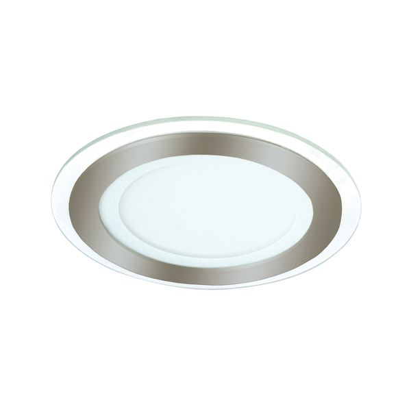 Kairo LED Downlight 6W 3000K Round Nickel image 1