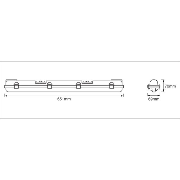 SUBMARINE® 1 x 7W 4000K image 4