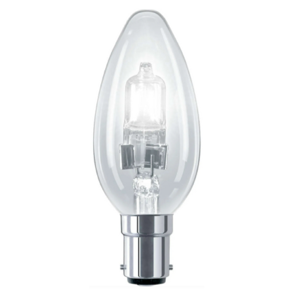 Halogen Lamp 28W B15D B35 240V Clear Patron image 1