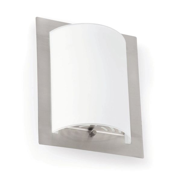 DIULA-1 MATT NICKEL WALL LAMP 1 X E27 60W image 1