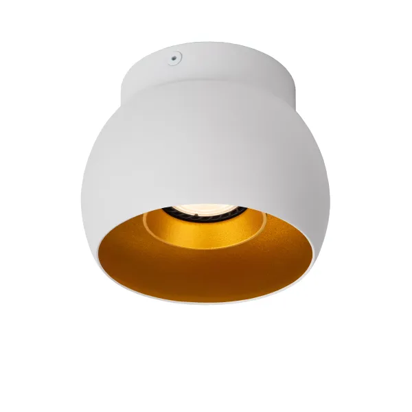 TORBEN Ceiling spot.-White-Ø12,5-1xGU10-50W image 1