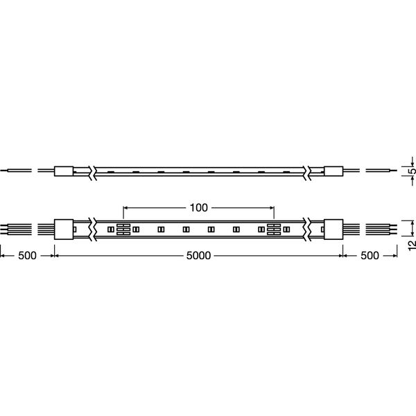 LED STRIP SUPERIOR-2000 TW PROTECTED -2000/TW/927-965/5/IP67 image 2