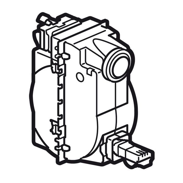 RJ45 socket category 6 FTP with cord 1 meter Céliane image 1