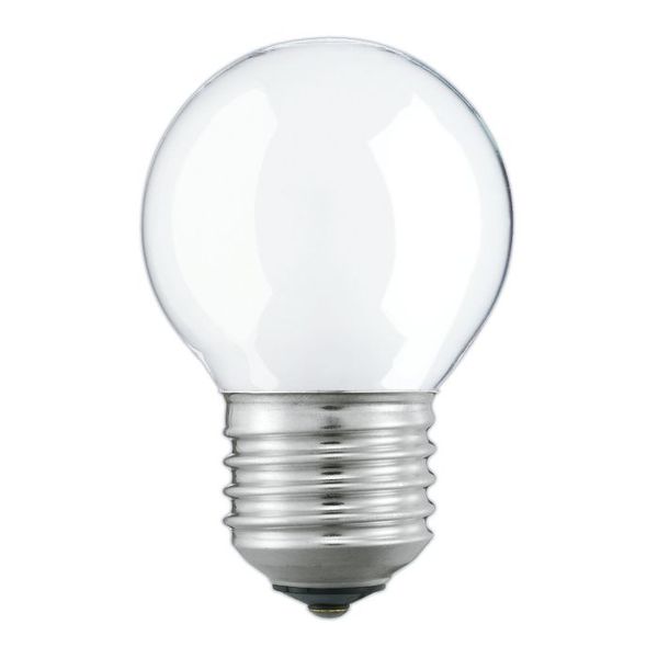 Incandescent Bulb E-27 40W P45 fr. 220V image 1