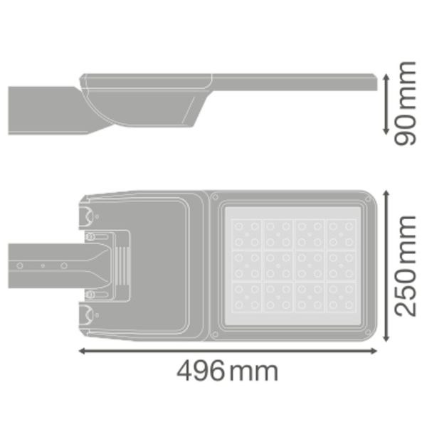 STREETLIGHT FLEX MEDIUM RW35ST P 80W 740 WAL image 7