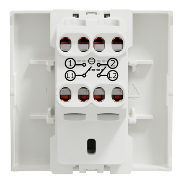 New Unica Int bipolar 16A 2 mod LED signaling Polar image 2