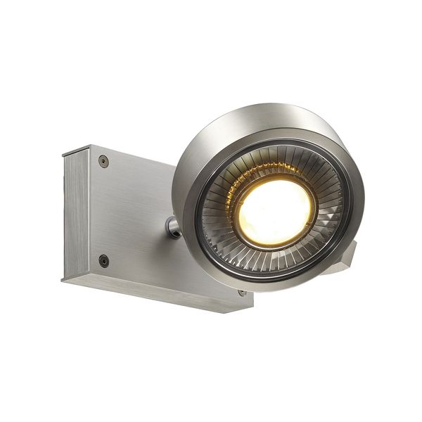 KALU 1 QPAR ceiling light, alu brushed. ES111, max. 75W image 4