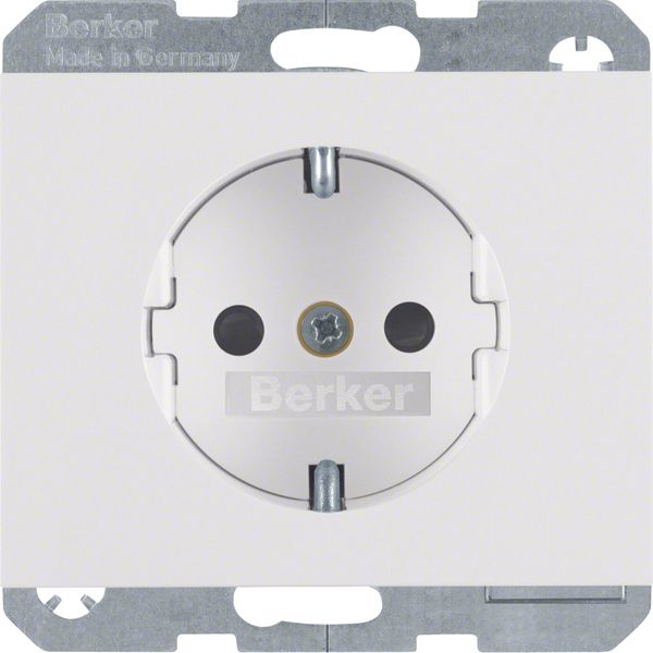 SCHUKO soc.out., enhncd contact prot., screw-in lift terminals, K.1, p image 1