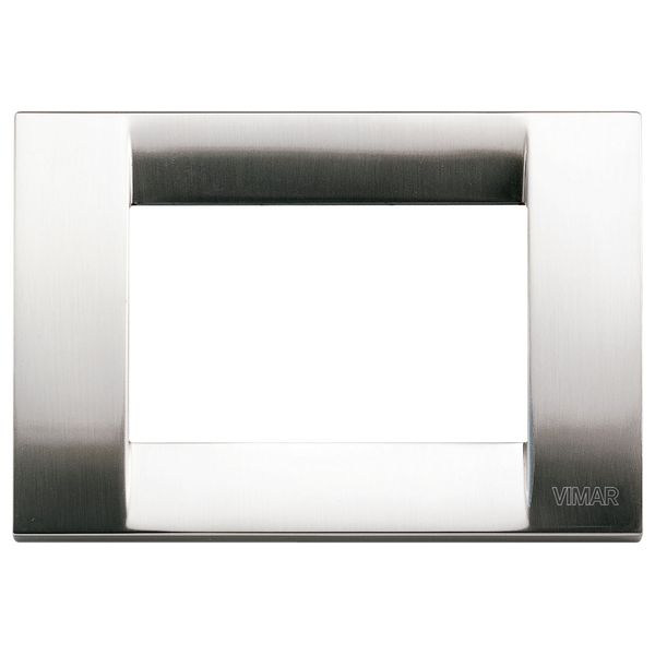 Classica plate 3M metal brushed nickel image 1