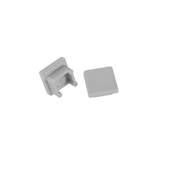 STOPPER F End cap for aluminium profiles image 1