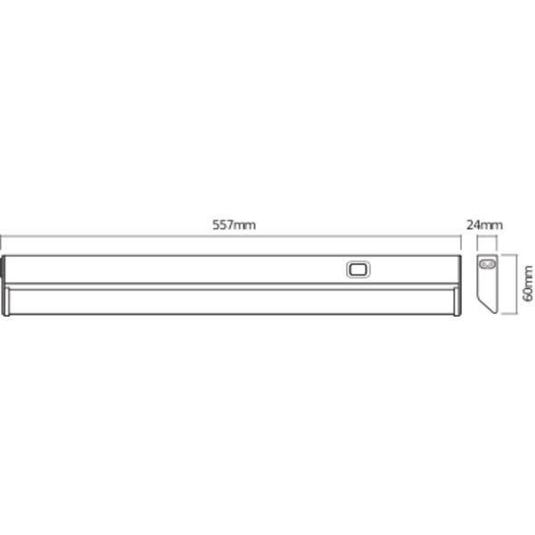 Linear LED Turn 557mm image 5