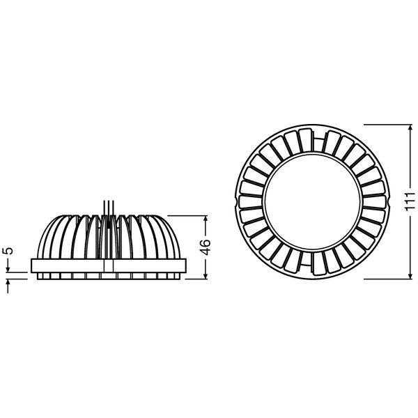 PrevaLED® COIN 111 AC G1 111AC-1200-840 40 G1 image 2