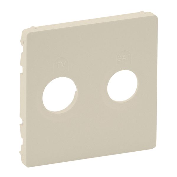 Cover plate Valena Life - TV-SAT socket - ivory image 1