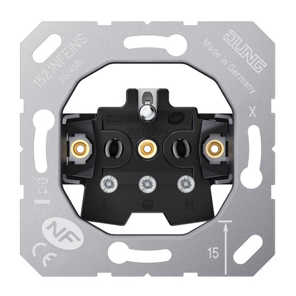 Socket insert French/Belgian system 1521NFEINS image 1