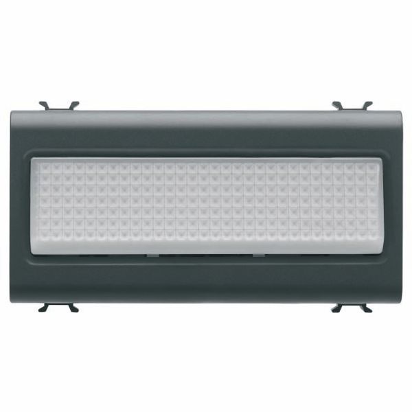 AUTONOMOUS EMERGENCY LAMP - 230Vac 50/60Hz 1h - 4 MODULES - SATIN BLACK - CHORUSMART image 2