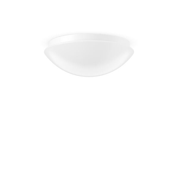 Flat Polymero IP44, white, on/off Ceiling and wall luminaires, D 420 H image 1